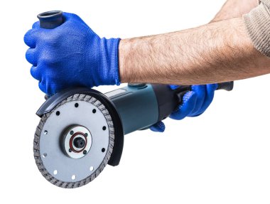 İnşaat Aracı, güç testere erkek el 