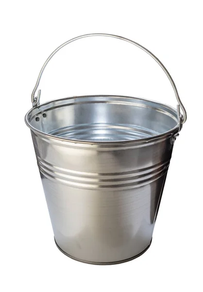 New metal bucket — Stock Photo, Image