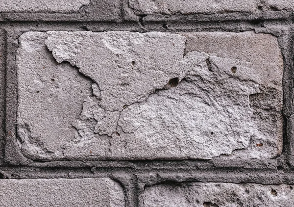 오래된 벽돌 클로즈업의 텍스처 — 스톡 사진