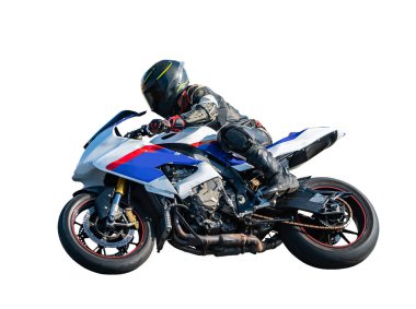 Sporcu motosikletçi 