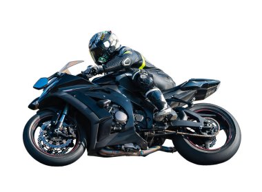 Sporcu motosikletçi 