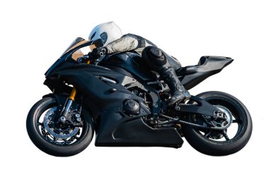 Sporcu motosikletçi 