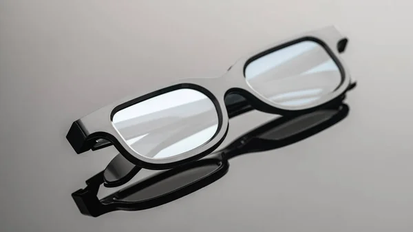 Summer glasses with reflection — Stock Photo, Image