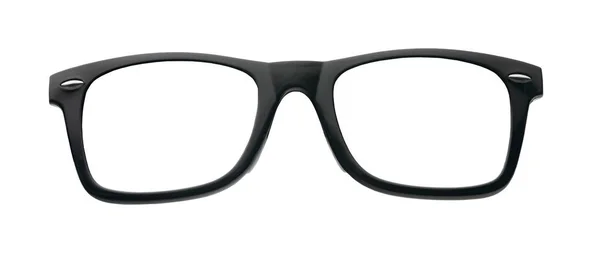 黑色镜框眼镜 — 图库照片