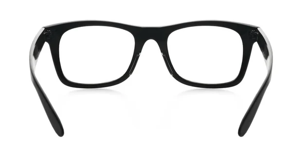 Okulary w czarnej ramce — Zdjęcie stockowe