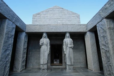 Karadağ 'ın Njegos, Lovcen kentinin mozolesi