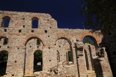 Butrint, Buthrotum, Arnavutluk 'taki Bazilika 