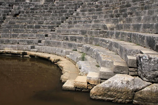 Teatro Romano Butrint Buthrotum Albania —  Fotos de Stock