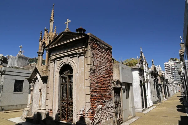 Recoleta Mezarlığı Buenos Aires Arjantin — Stok fotoğraf