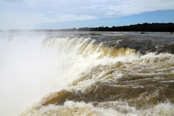 Devil Throat Iguazu Falls Argentinië — Stockfoto