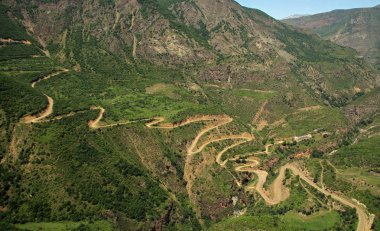 Vorotan Nehri Boğazı, Syunik ili, Ermenistan 