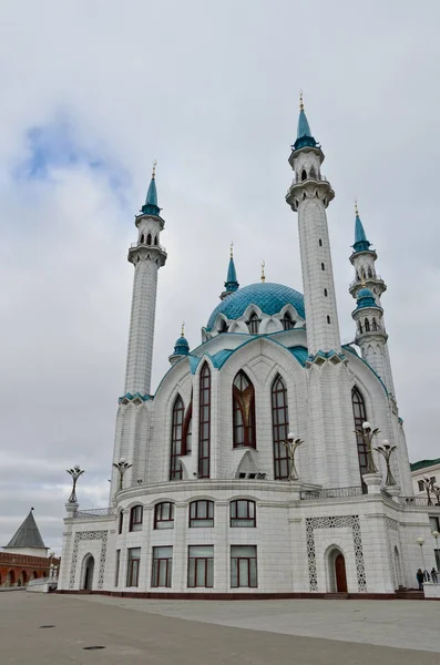 Казань Россия Октября 2014 Мечеть Кул Шариф — стоковое фото