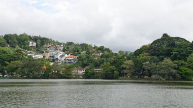 Kandy, Sri Lanka - göl Kandy