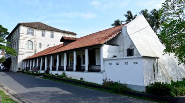 Galle, Sri Lanka - 8 Temmuz 2018: Galle Ulusal Müzesi