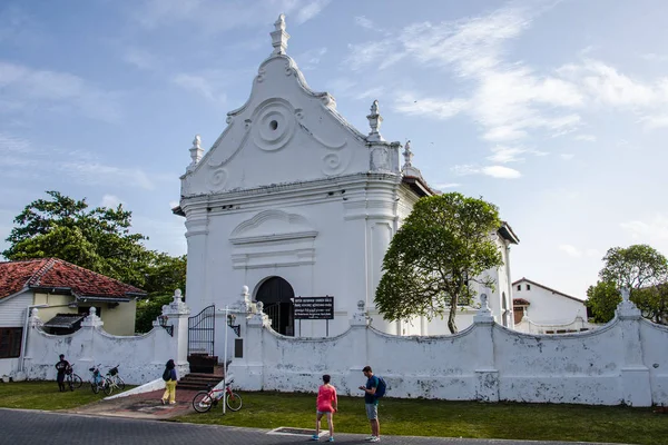 Galle Sri Lanka Nederländska Reformerta Kyrkan City Galle Land Sri — Stockfoto