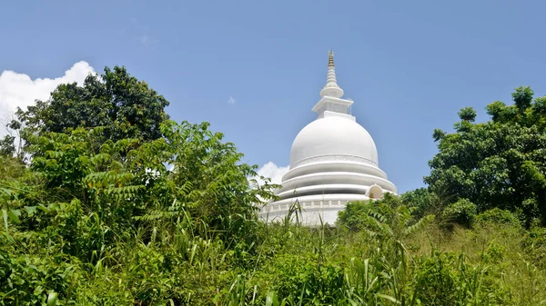 Unawatuna Sri Lanka Pagoda Paz Japonesa — Foto de Stock