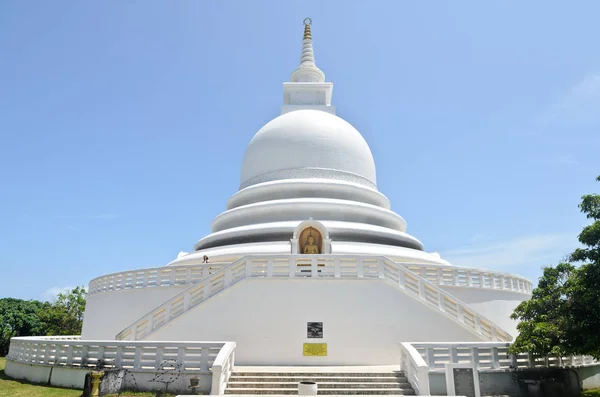 Unawatuna Sri Lanka Pagode Paz Japonês — Fotografia de Stock