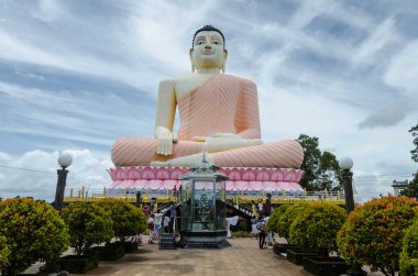 Beruwala, Sri Lanka - 10 Temmuz 2018: Kande Viharaya Tapınağı
