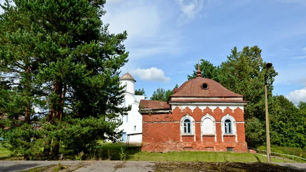 Velikiy Novgorod Oroszország Szeptember 2015 Peryn Kápolna — Stock Fotó