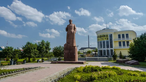 Ekaterinburg Russia June 2015 Monument Malyshev — Stock Photo, Image