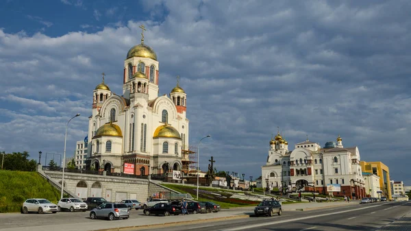 Ekaterinburg Russia Giugno 2015 Chiesa Tutti Santi — Foto Stock