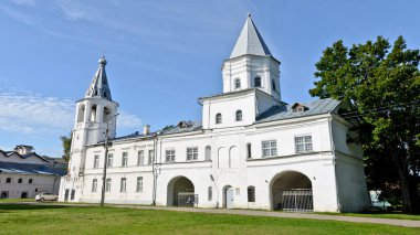 Velikiy Novgorod, Rusya Federasyonu - 1 Eylül 2015: Yaroslav'ın mahkeme