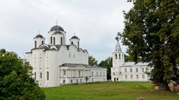 Великий Новгород Російська Федерація Вересня 2015 Церква Іоанна Хрестителя Opoks — стокове фото
