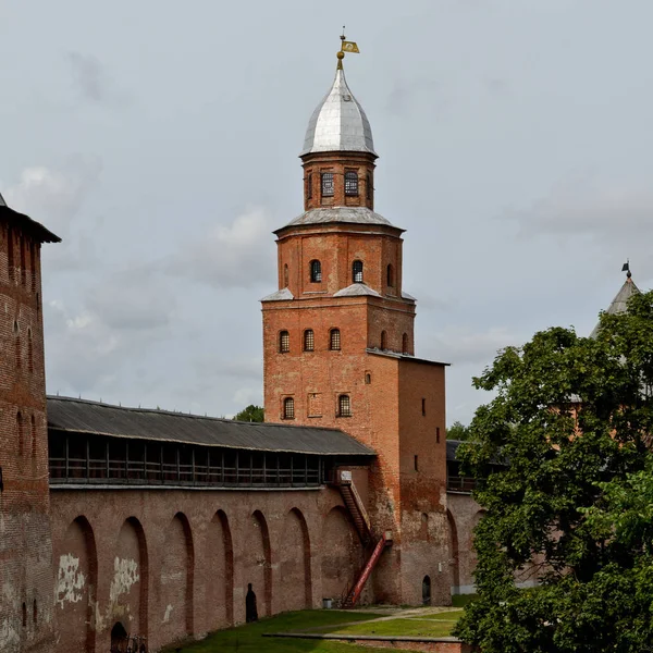 Velikiy Novgorod Russie 1Er Septembre 2015 Novgorod Kremlin Detinets — Photo