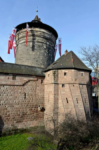 Nürnberg Tyskland Februari 2014 Handwerkerhof Nürnberg — Stockfoto