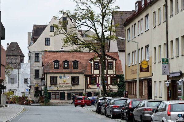Nuremberg, Germany - November 15, 2014: The merchant's house