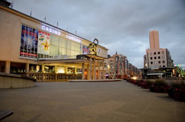 Ostend, Belgium - September 9, 2014: Casino Oostende