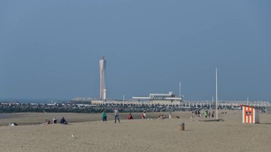 Ostend, Belgium - September 9, 2014: Oostende Pier