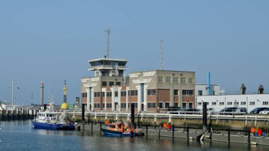 Ostend, Belçika - 9 Eylül 2014: Harbor