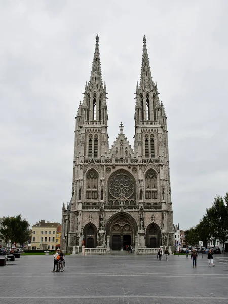 Ostend Belçika Eylül 2014 Kilise Aziz Peter Paul — Stok fotoğraf