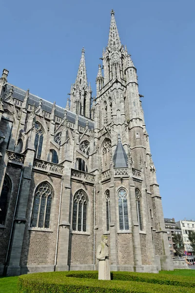 Ostend Belçika Eylül 2014 Kilise Aziz Peter Paul — Stok fotoğraf