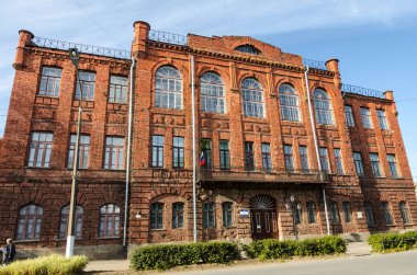 Staraya Russa, Rusya Federasyonu - 31 Ağustos 2015: Politeknik üniversite