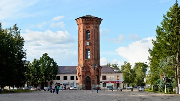 Staraya Russa Rússia Agosto 2015 Torre Água — Fotografia de Stock