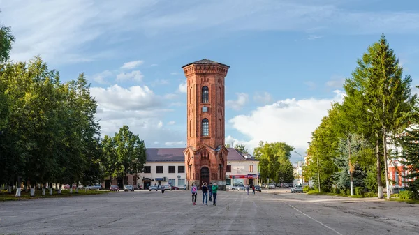 Staraya Russa Rusya Federasyonu Ağustos 2015 Kulesi — Stok fotoğraf
