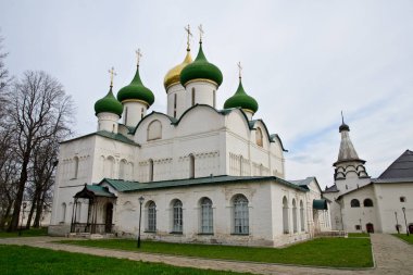 Suzdal, Rusya Federasyonu - Suzdal, 2016: Cathedral St. Euthymius Manastırı içinde bizim Lord başkalaşım