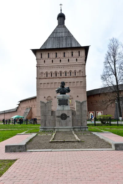 Suzdal Russie Suzdal 2016 Monument Pozharsky — Photo