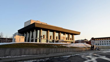 Vladimir, Rusya - 9 Mart 2013: Vladimir akademik Dram Tiyatrosu