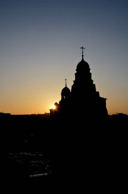 Vladimir, Rusya - 9 Mart 2013: Holy Trinity Kilisesi
