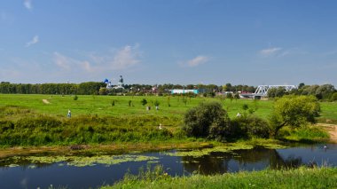 Vladimir, Rusya - 2 Mayıs 2016: su meadows