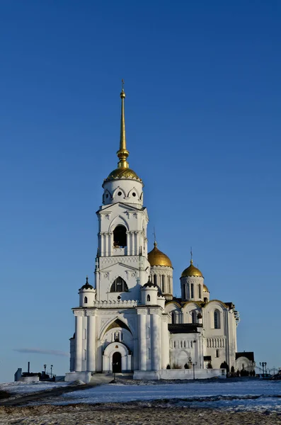 Vladimir Russia March 2013 Holy Assumption Cathedral — Stock Photo, Image
