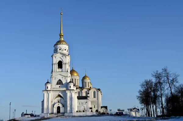 Vladimir Russia March 2013 Holy Assumption Cathedral — Stock Photo, Image