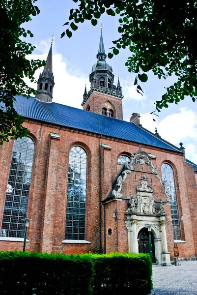 Kodaň Dánsko Červen 2008 Kostel Svatého Ducha — Stock fotografie