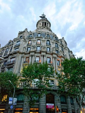 Barcelona, İspanya - 9 Eylül 2010: Ev Lleo Morera