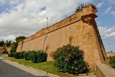 Barcelona, İspanya - 9 Eylül 2010: Kale Montjuic