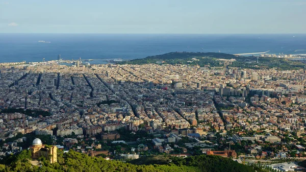 Barcelona Spanje September 2010 Uitzicht Stad — Stockfoto