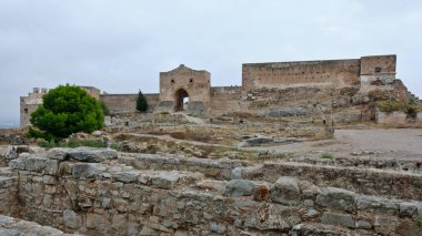 Sagunto, İspanya - 17 Eylül 2010: Sagunto Castle